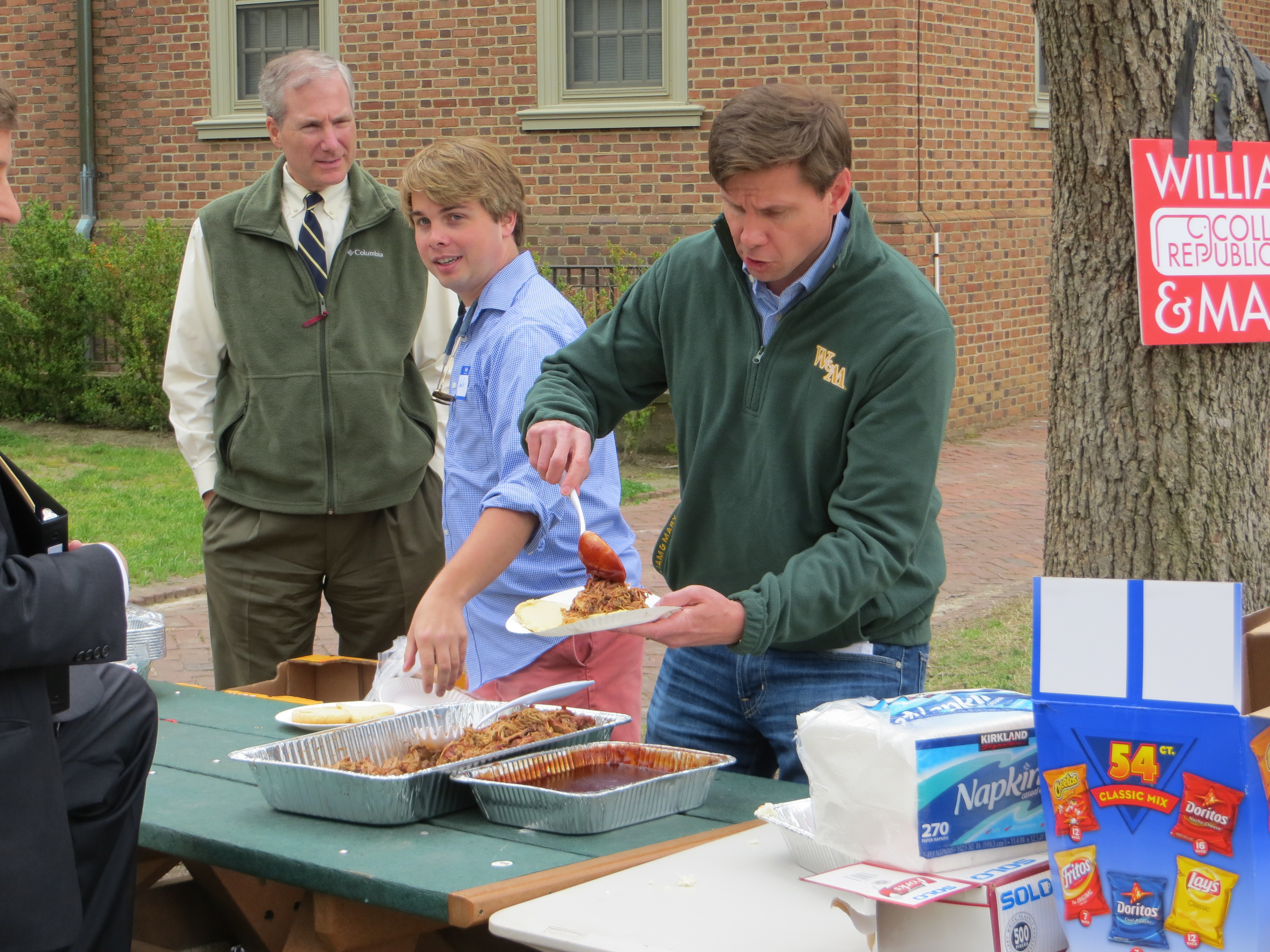 BOV member visits campus, outlines Lt. Governor Campaign