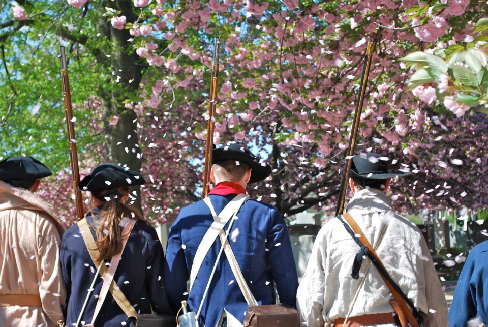 Tradition: College Company harkens back to colonial America