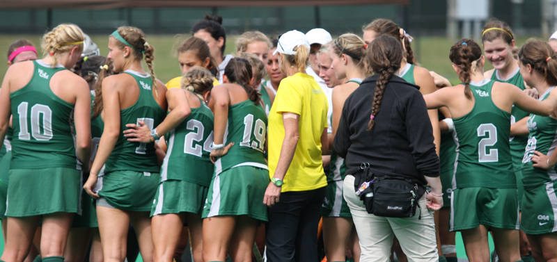 Field Hockey: Tribe splits weekend series