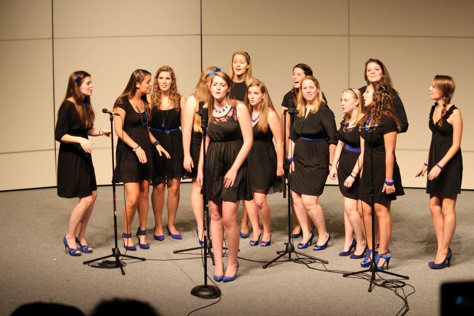 Blue-shoed a capella group shines at the Wren