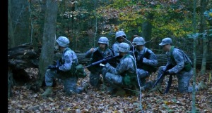 ROTC cadets participate in physical training sessions that begin as early as 6 a.m. several times throughout the week. KAYLA SHARPE / THE FLAT HAT