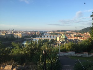 The bridges over Prauge's Vltava River. COURTESY PHOTO / GABBY NEGUS