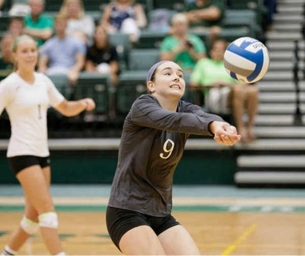 Volleyball: Tribe upends Delaware 3-1 to stay in CAA playoff race ...
