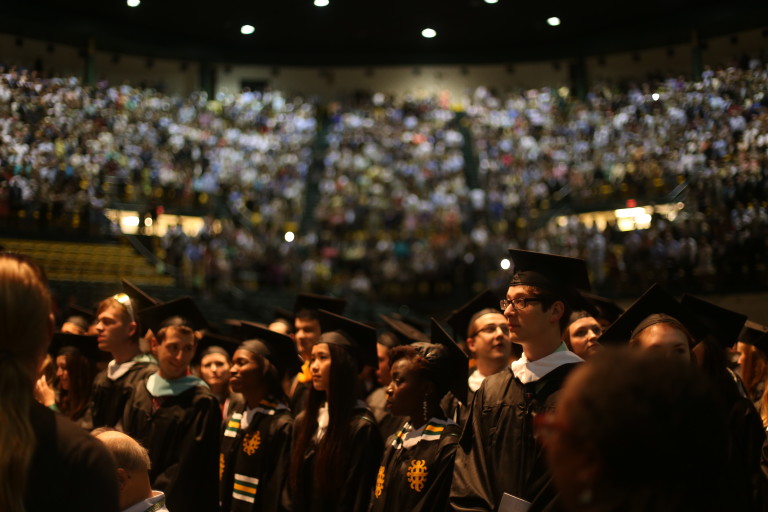 More than 2,000 degrees were conferred at The College of William and Mary's 2016 Commencement ceremony. TUCKER HIGGINS / THE FLAT HAT