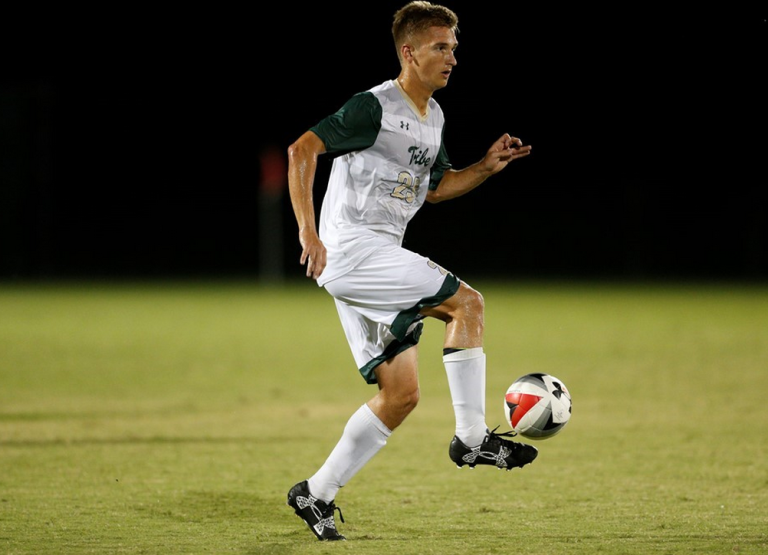 Men’s Soccer: Tribe turns man advantage into two goal win over Liberty