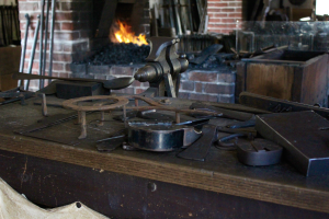 The blacksmith shop  