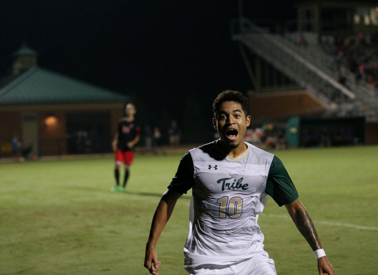 Men’s soccer:  Tribe tops Elon 1-0 to march on to CAA Semis