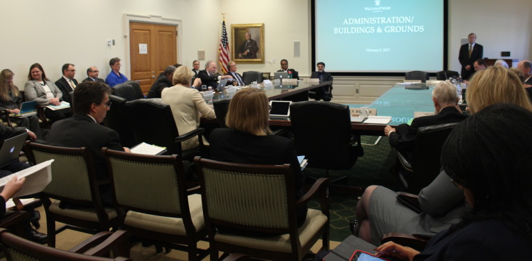 College’s Board of Visitors votes to approve 12 resolutions, confirm honorary degrees during February meetings