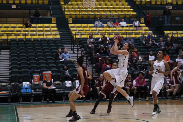 Women’s Basketball: Tribe falls to Charleston in heart-breaking overtime period