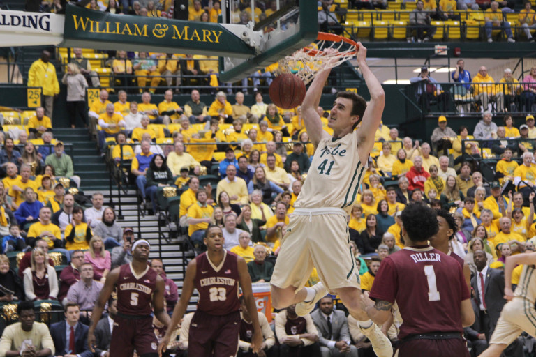 Men’s Basketball: Tribe wins annual Gold Rush game against College of Charleston