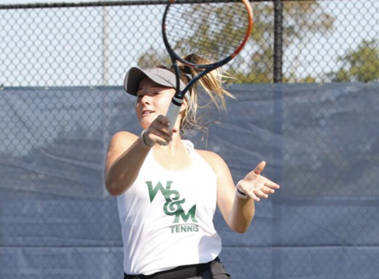 Women’s tennis: Tribe falls to Winthrop, 4-3