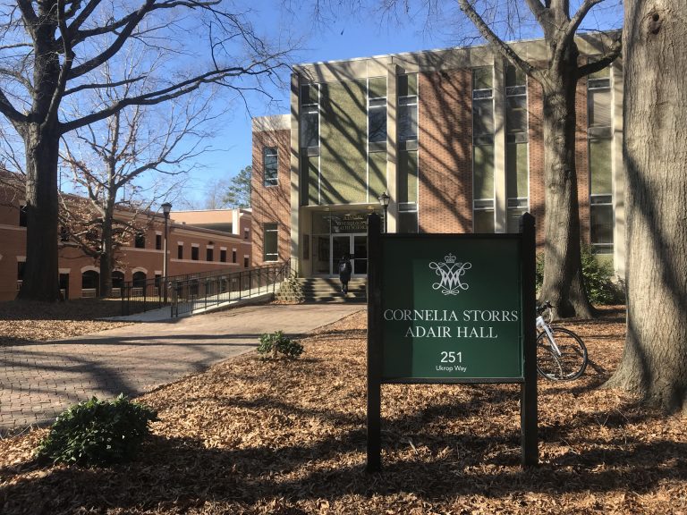 College unveils new signs to recognize legacy of women