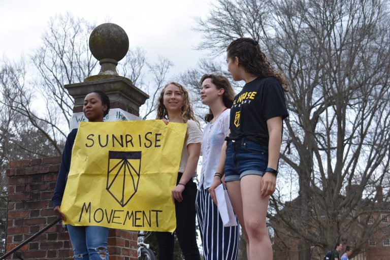 Williamsburg Sunrise Movement joins Youth Climate Strike