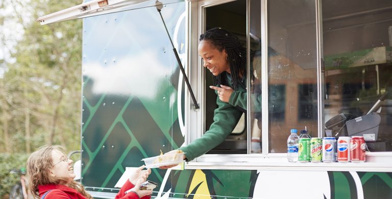 Tribe Truck meals offer convenience, raise bar for college food service