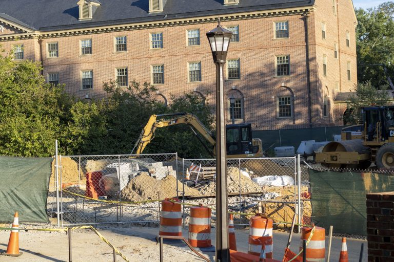 Construction brings change across many areas of campus