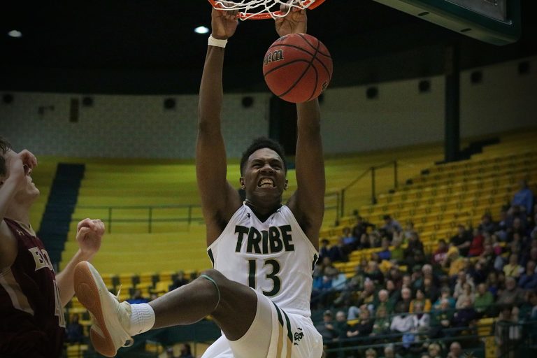 Men’s basketball: Tribe hammers Hampton