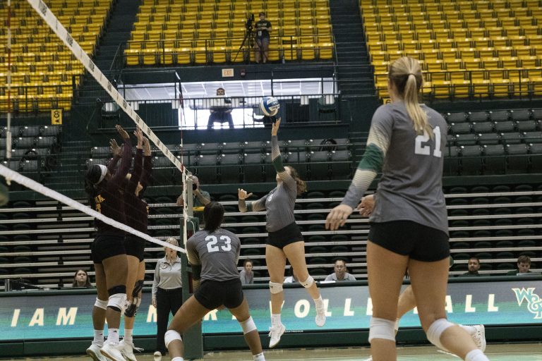 Volleyball: Tribe falls 3-0 to Delaware