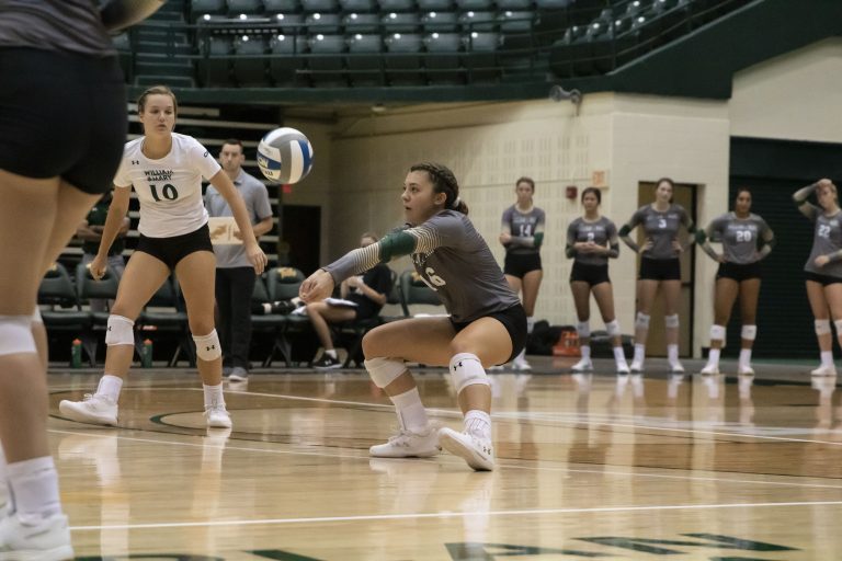 Volleyball: Tribe breaks losing streak to North Carolina-Wilmington