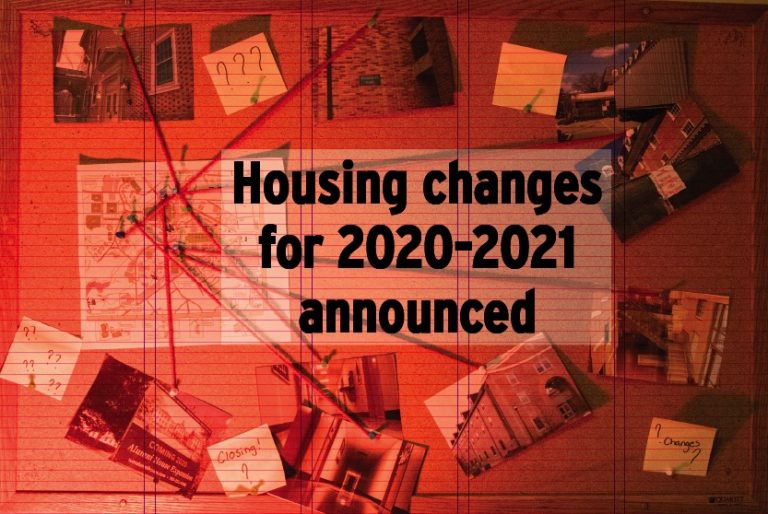 Housing changes for 2020-2021 announced