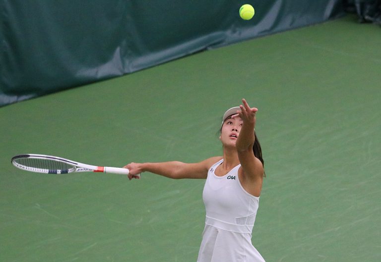 Women’s tennis: Tribe dominate Winthrop 5-2, complete weekend sweep