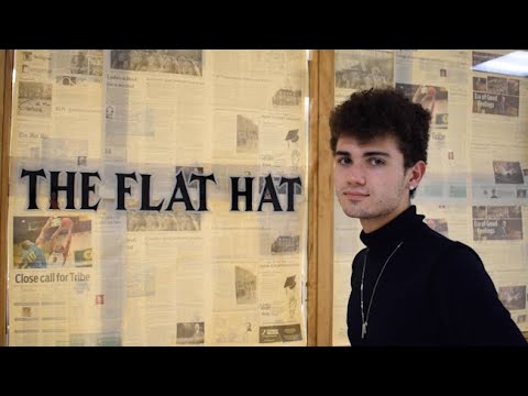 Ethan Brown: The Flat Hat’s 110th Editor-in-Chief