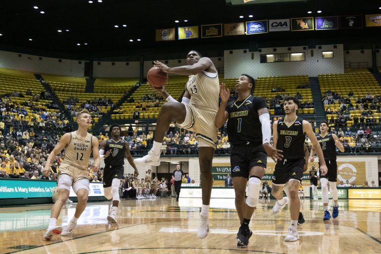 Men’s Basketball: Tribe bludgeons Blue Hens, 81-77