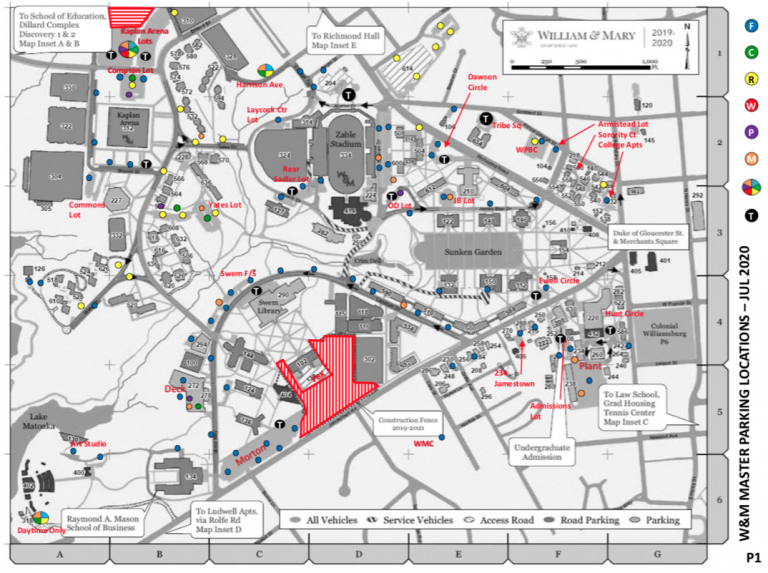 College issues new parking, transportation policies for fall