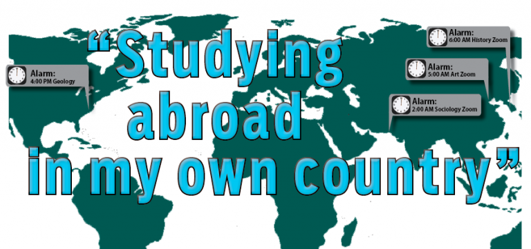 International students adapt to long-distance learning, COVID-19 restrictions