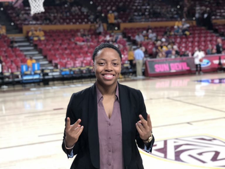 Changing the game off the court: Misha Jones ’19 provides fresh perspective to the world of sports journalism