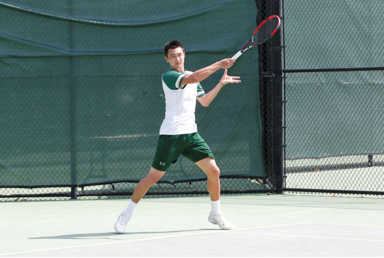 Men’s Tennis: Tribe roll over Elon in first conference match of season