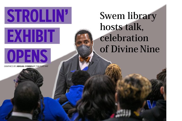 Strollin’ Exhibit Opens: Swem library hosts talk, celebration of Divine Nine