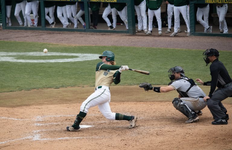 Tribe bats come alive in 15-1 win over Towson