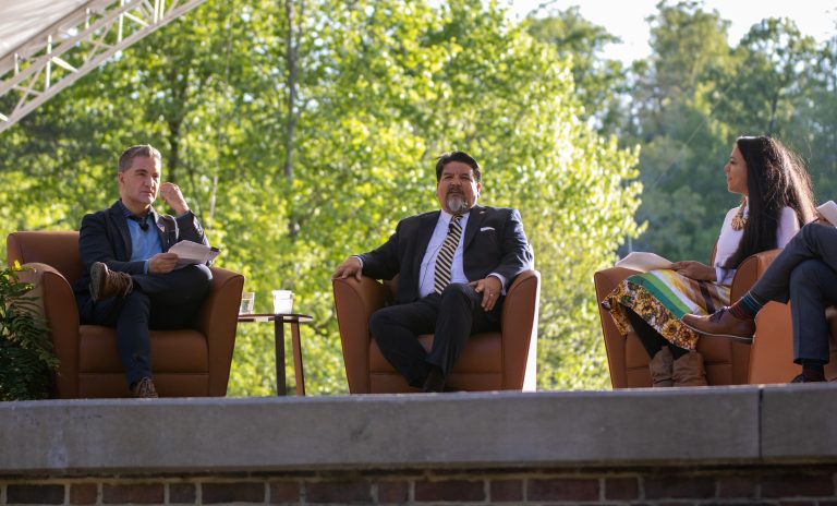 Director of National Park Service discusses how native heritage influences his career in conservation