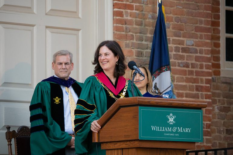 President Rowe, Clifford Fleet welcome students in 2022 convocation ceremony