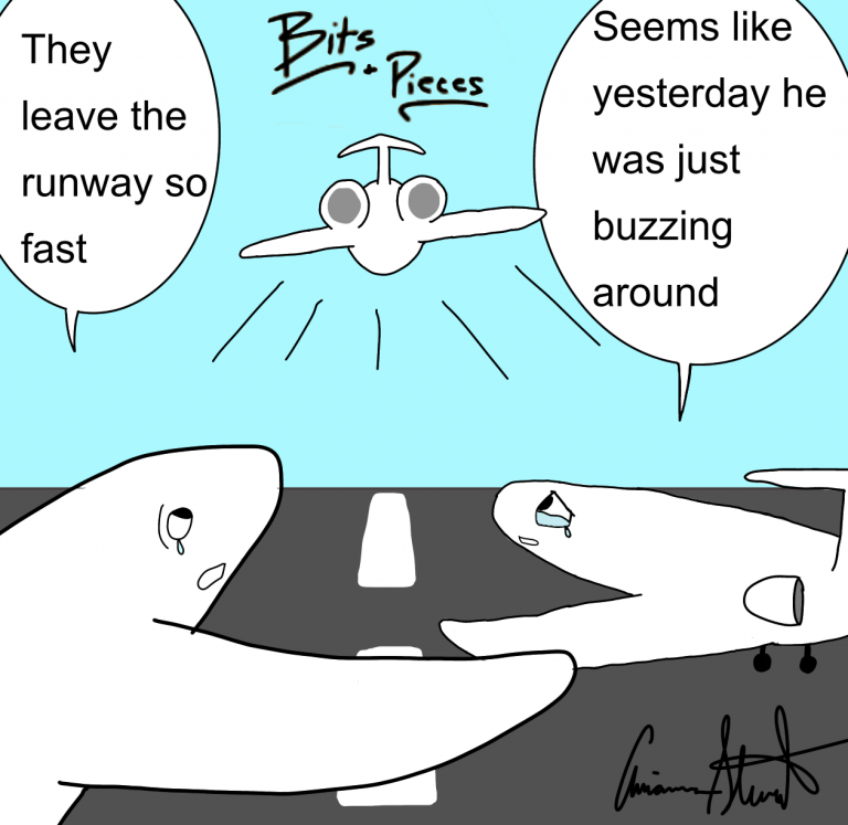 Bits & Pieces: Taking Off