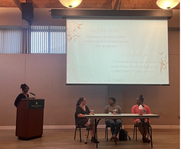 Women of William and Mary present panel discussion, focus on womanism vs. feminism