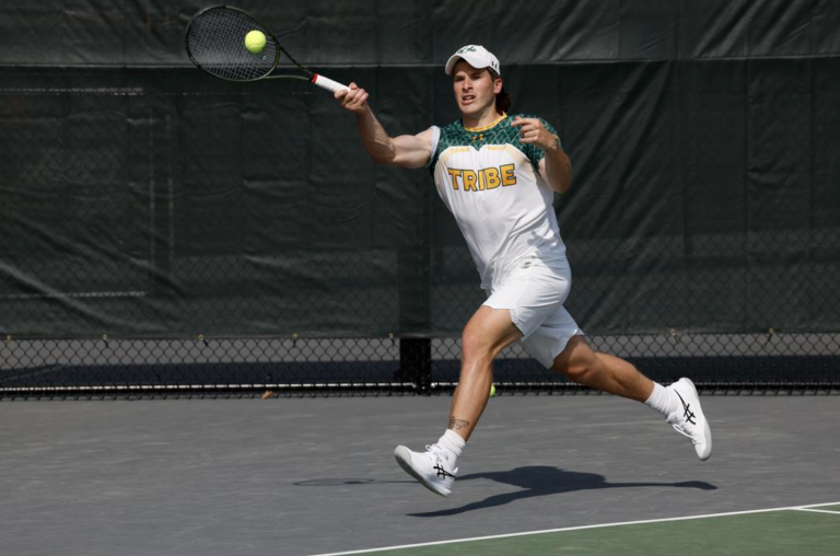 Men’s tennis season comes to end, loses in CAA quarterfinals