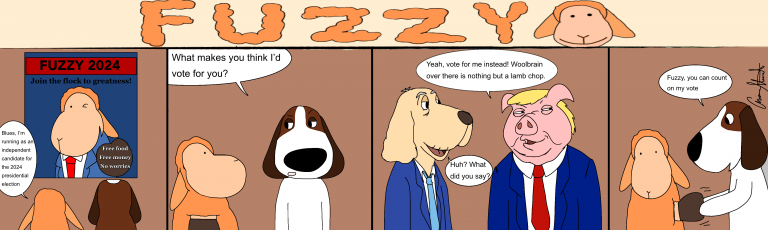 Fuzzy 42: Fuzzy Gets Political