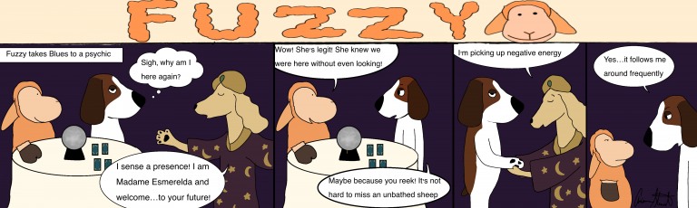 Fuzzy 47: Fuzzy Takes Blues to the Fortune-teller