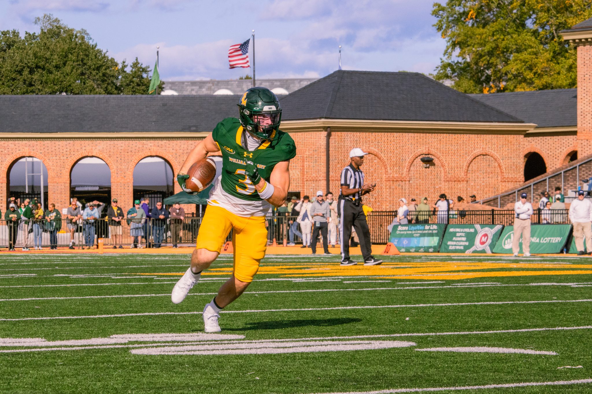 William and Mary football defeats Hampton 3110 in final away game of