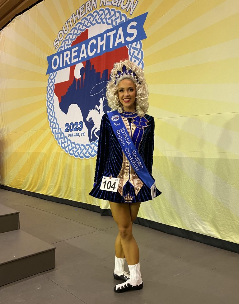 Luck of the Irish: Chiara Luepke ’25 advances to Irish Dance World Championships