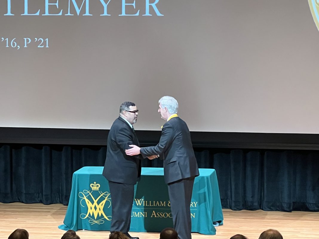 William and Mary Alumni Association presents awards, Alumni Medallions ...