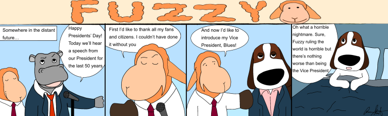 Fuzzy 61: Fuzzy Celebrates Presidents’ Day