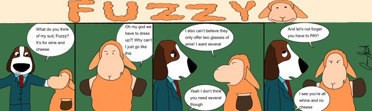 Fuzzy 68: Fuzzy Talks About Senior Wine and Cheese