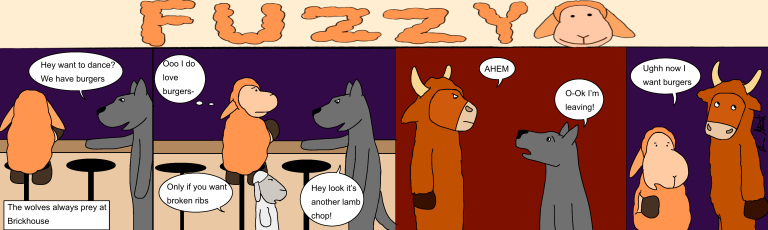 Fuzzy 69: Fuzzy Faces the Brickhouse Wolves