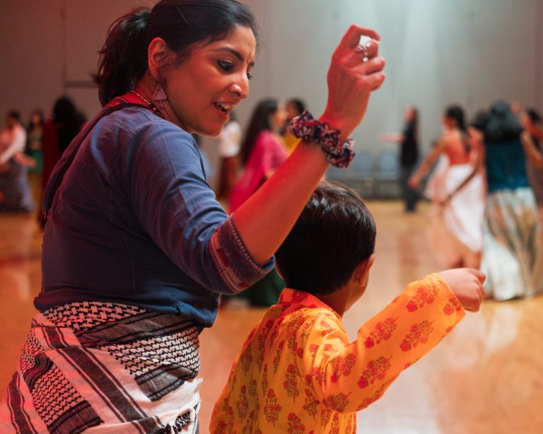 South Asian Celebration: Afsana, South Asian Interfaith Organization teach traditional dance at Garba Night