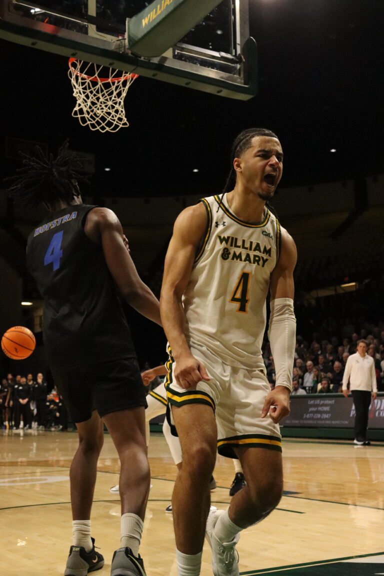 Men’s basketball out in first played game of CAA tournament