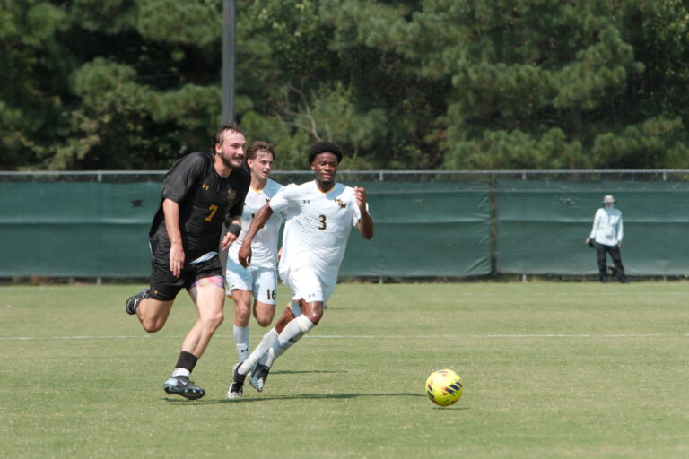 Behind improved defense, Tribe men’s soccer scraps out draw against UMBC