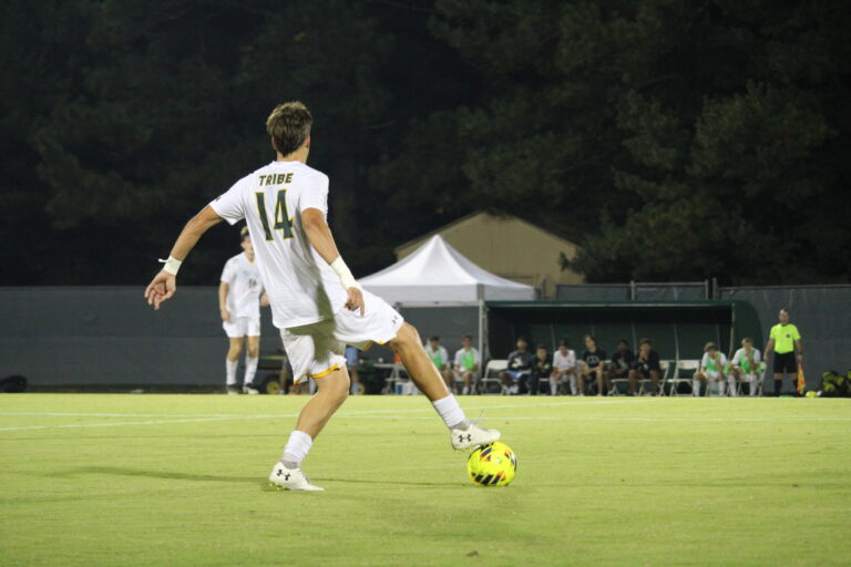 Tribe men’s soccer claims draw against undefeated foe Elon