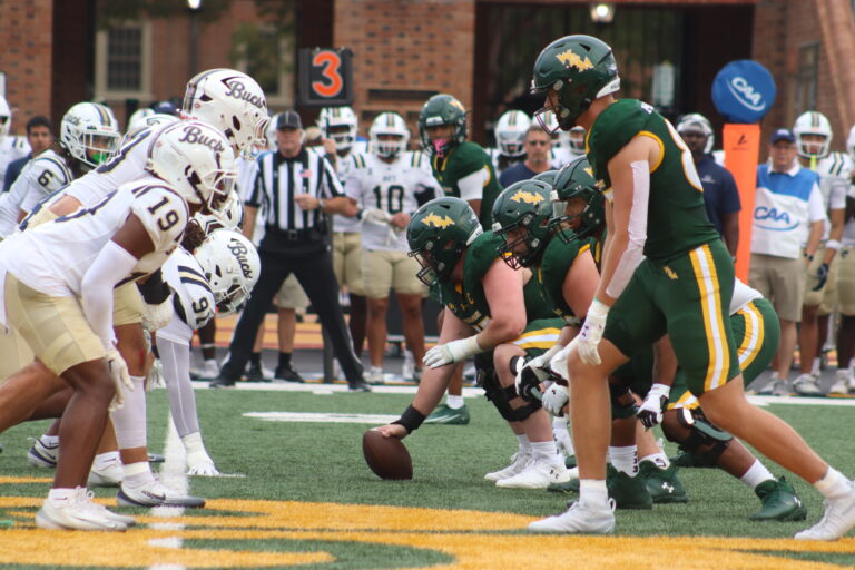 Tribe football overcomes rain delay, clobbers Charleston Southern 34-7